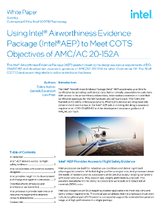 Intel AEP and AMC-20-152A White Paper
