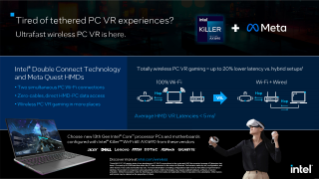 Infographie Intel® Killer™ Wi-Fi VR 