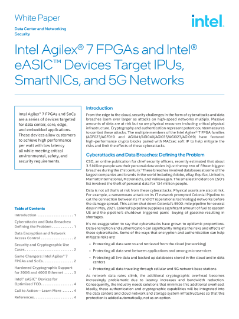 FPGA Intel® Agilex™ pour les IPU et les SmartNIC