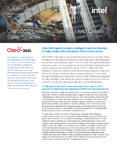 Claro360 and AI Vision Create Safer Spaces