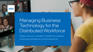 Managing business technology for the distributed workforce ebook cover