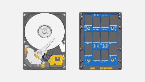 SSD et HDD, Vitesse, capacité, performances et durée de vie
