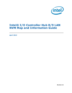 Guide du contrôleur central des e/s Intel® 8/9 LAN NVM : Guide de mappage et d’information