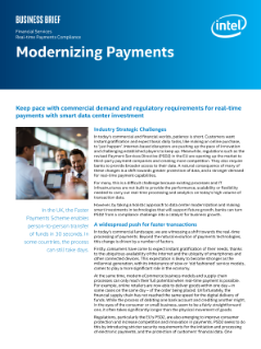 Intel Provides Real-time Payment Innovation for Banking Industry