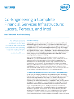 Engineering a Financial Services Infrastructure